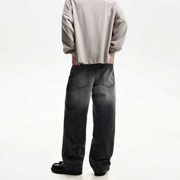 Faded Black Baggy Jeans