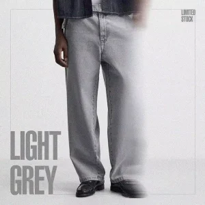 Grey Baggy Jeans